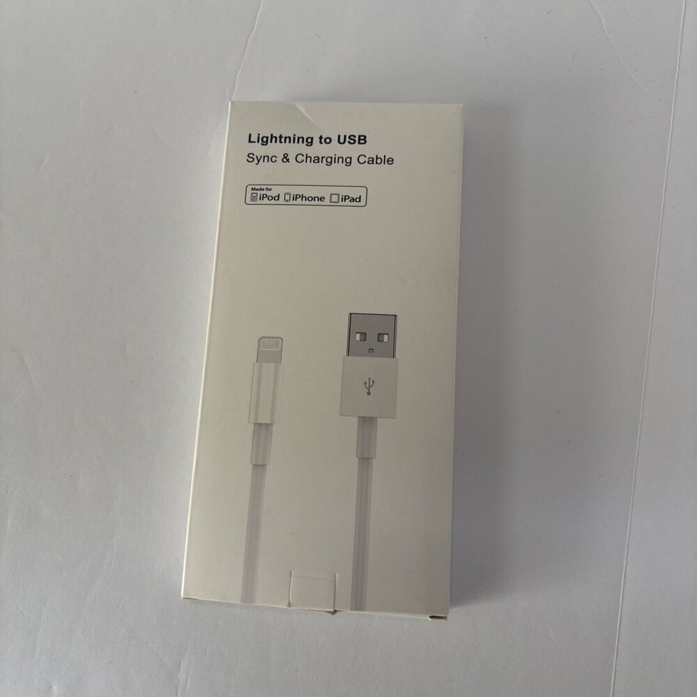 3Pack [Apple Mfi Certified] Charger Lightning to USB Charging Cable Cord iPhone